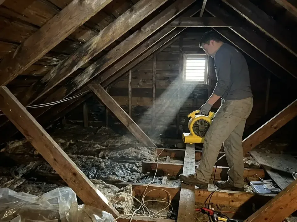 attic-water-damage-drying-proc-007 — frequently asked questions, Emergency Water Extraction & 24/7 Flood Response in Knoxvil…